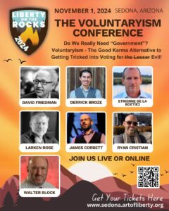 Liberty on the rocks the voluntaryism conference