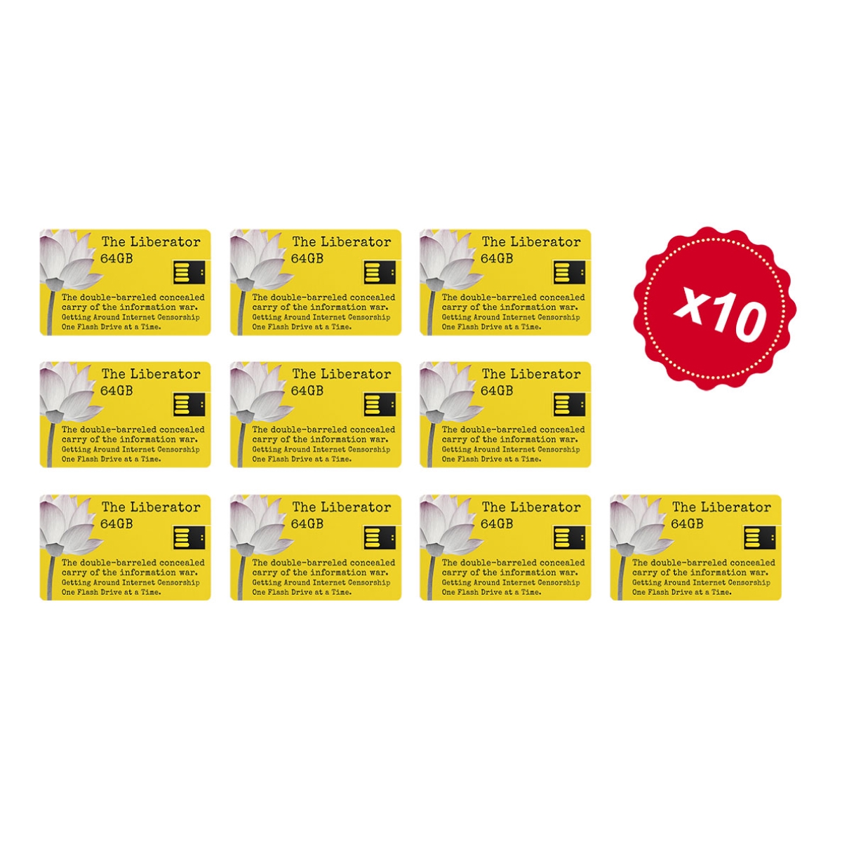10 64gb liberators bundle